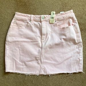 Garage Denim Mini Skirt